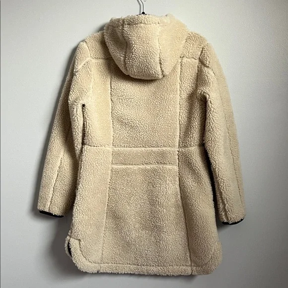 L.L. Bean Mountain Pile Fleece Coat women’s regular medium outdoorsy camping - Picture 5 of 9